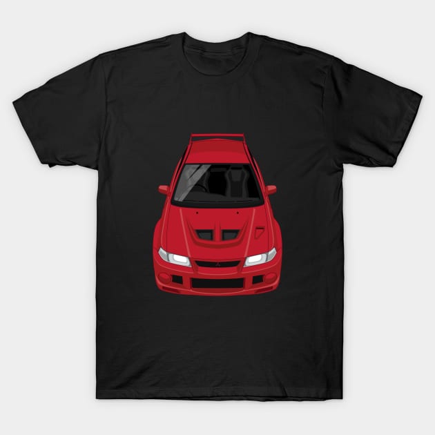 Lancer Evolution VI 1999-2001 - Red T-Shirt by jdmart